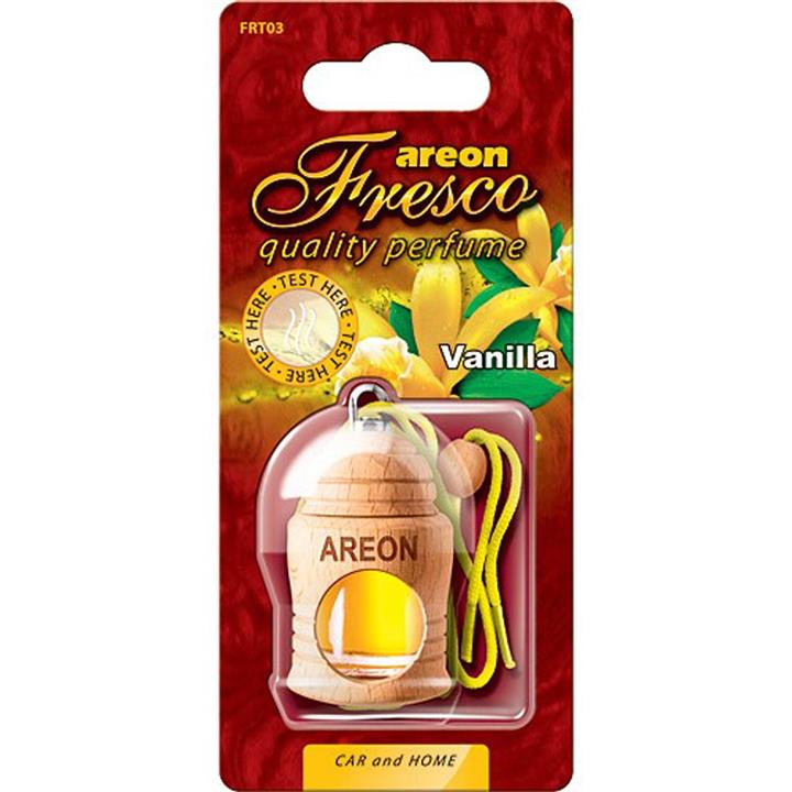 خوشبو کننده ماشین آرئون مدل فرسکو با رایحه وانیل Areon Fresco Vanila Car Air Freshener